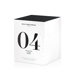Candle 04 - Black tea, Mugwort, Birch - Kerze